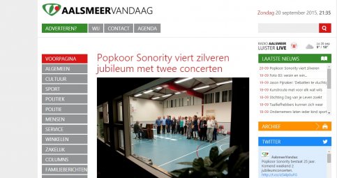 Reportage op AalsmeerVandaag